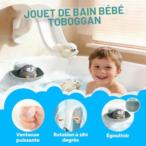 Circuit de bain CHMMY ZX0204 à ventouses, dès 18 mois