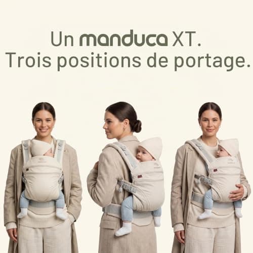 Porte-bébé manduca XT évolutif à assise réglable