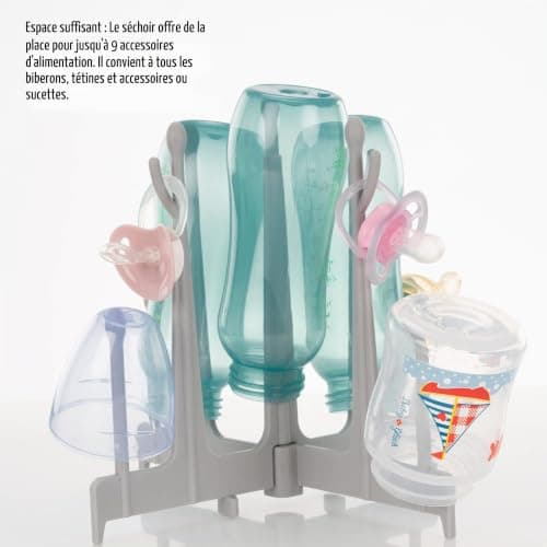 Sèche-biberon Pliable reer 9 Positions de Séchage