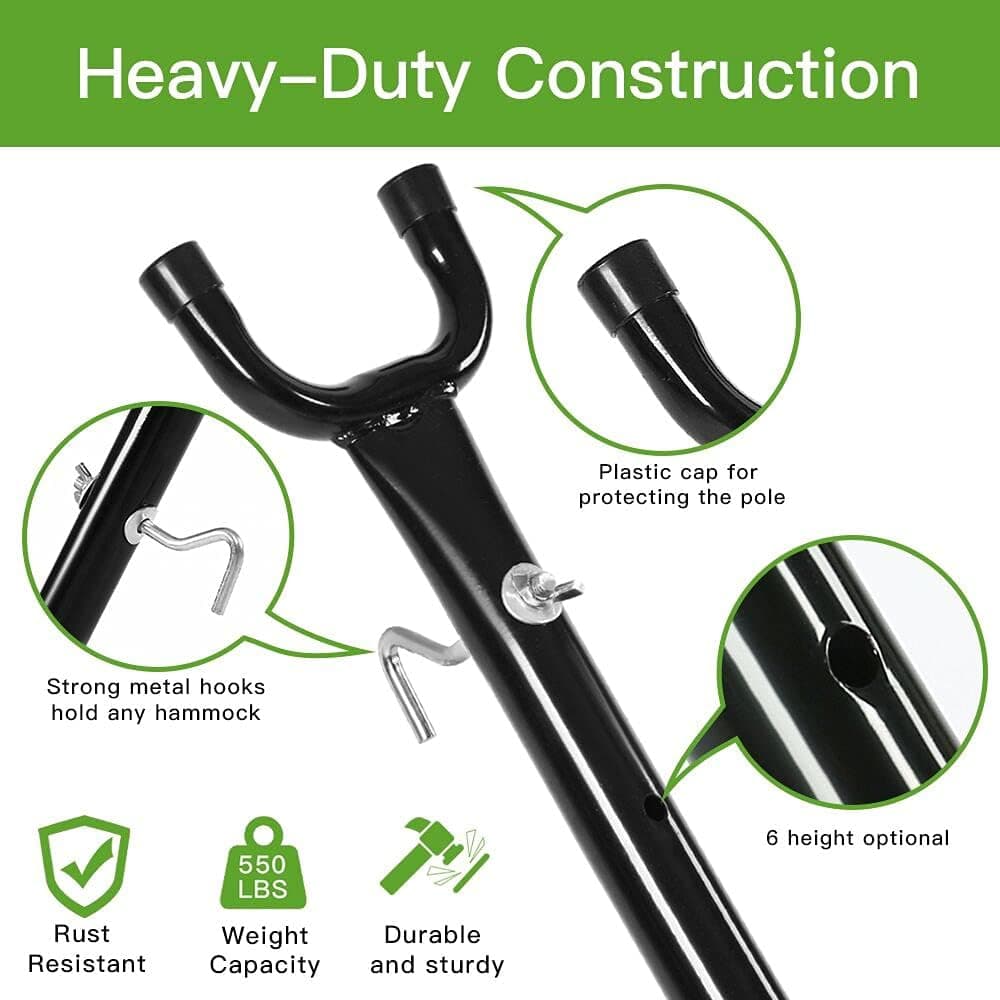 Hamac Double Goutime avec Support - 250kg