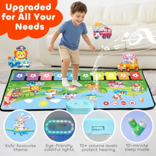 Tapis piano MOMUSE YQ2919 80 sons molette de volume