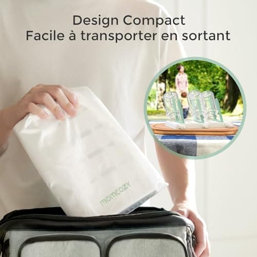Égouttoir Biberons Momcozy Modulable 18 Emplacements