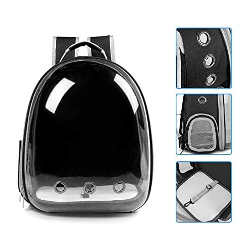 Sac à dos chat BEIKOTT Capsule-BK coque transparente