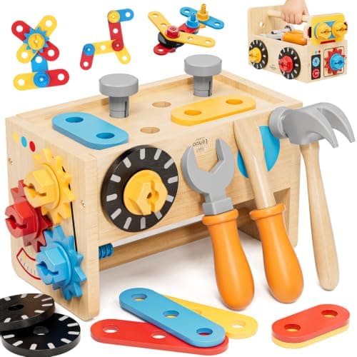Boîte à outils bois Lehoo Castle TT-001 2 en 1