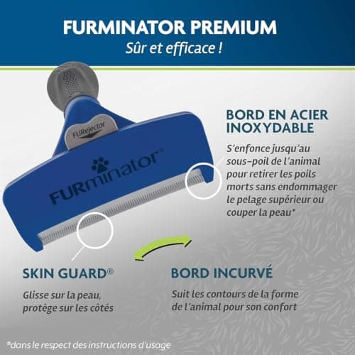 FURminator Undercoat deShedding L Chien Poils Longs