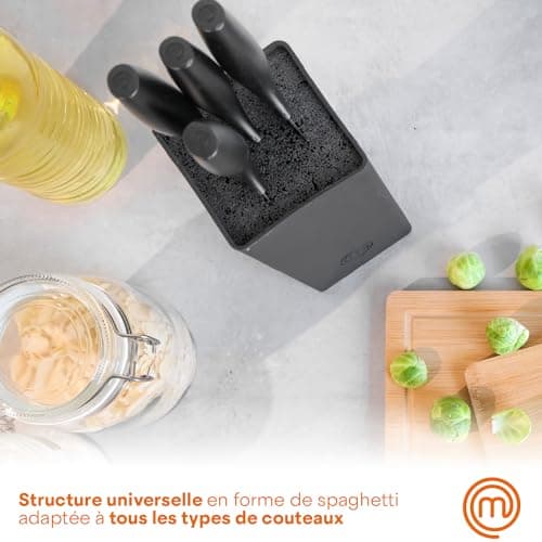 Bloc 5 couteaux MasterChef Collection Essentielle