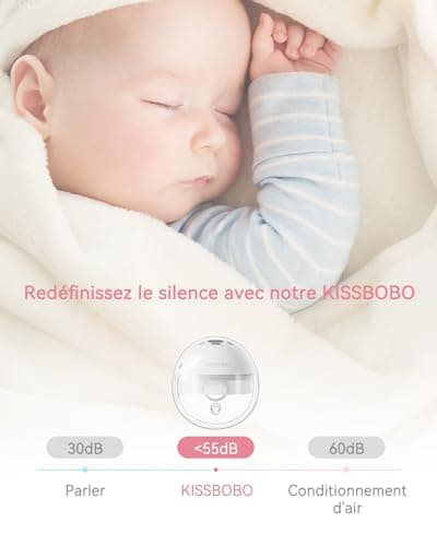 Tire-lait électrique double KISSBOBO K6 mains libres