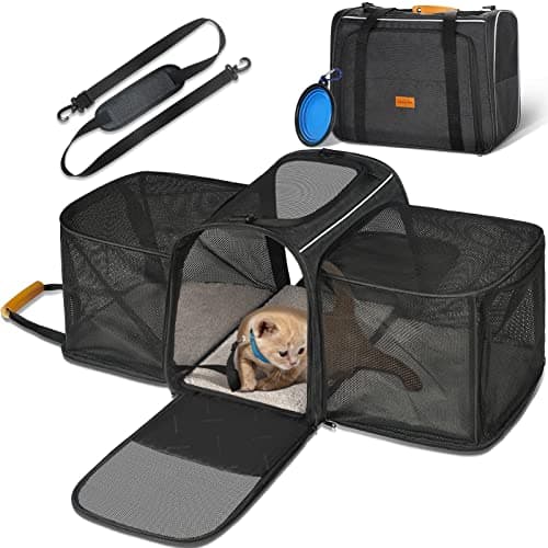 Boîte de transport Morpilot extensible pour chat