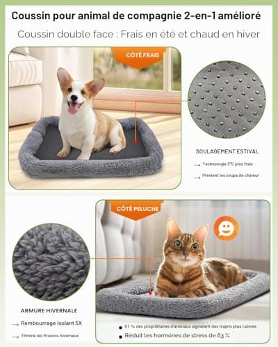Sac de transport chat Morpilot pliable à cadre métal