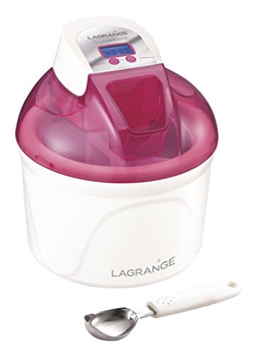 Sorbetière Lagrange 409001 Écran LCD Cuve 1,5 L