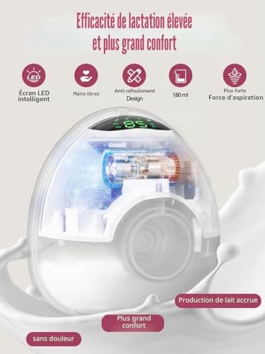 Tire-lait Lulia LU05 électrique mains libres portable