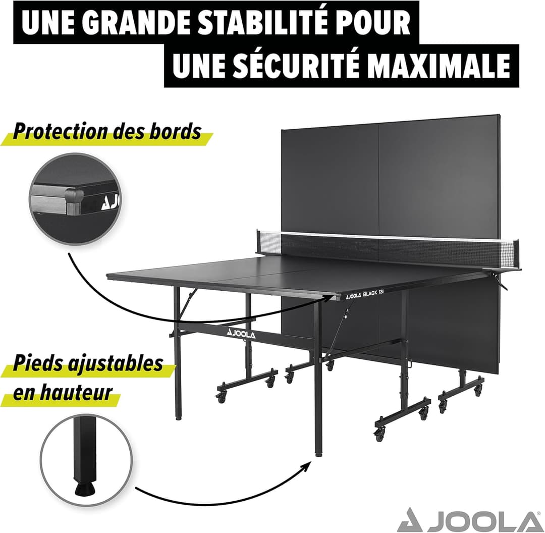 Table de Ping-Pong JOOLA Black 13i - Intérieur