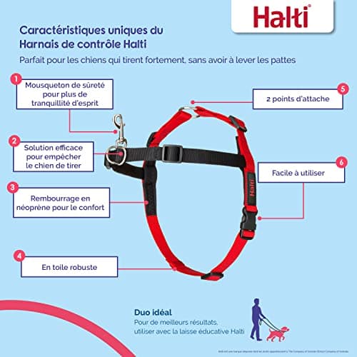 Harnais de Contrôle Halti - Taille M