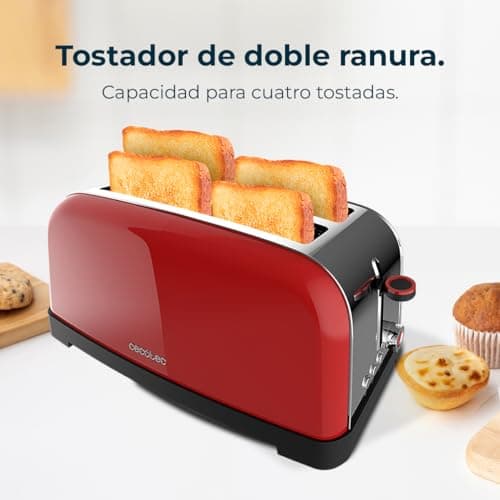Grille-pain Toastin' Time 1500 Red