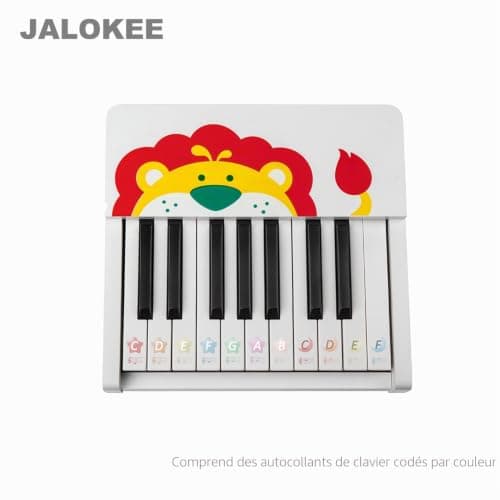 Piano droit en bois JALOKEE SLW818 18 touches