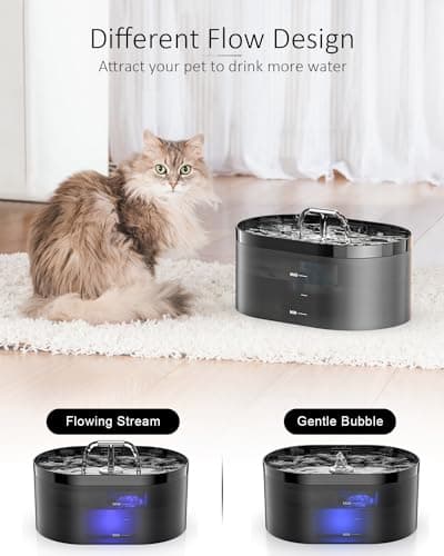 Fontaine à Eau Chat Nenozi 2,2 L Double Débit