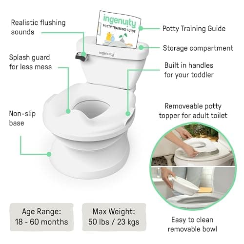 Pot d'apprentissage Ingenuity My Size Potty Pro 2 en 1