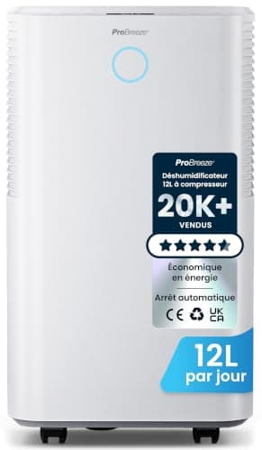 Déshumidificateur Pro Breeze 12 L PB-18 à compresseur