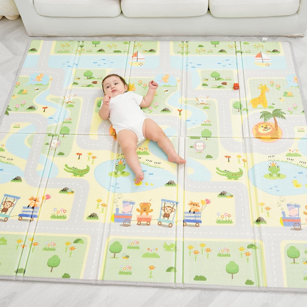 Tapis Jeu Enfant XXL Mousse Epais - Superbe Bébé