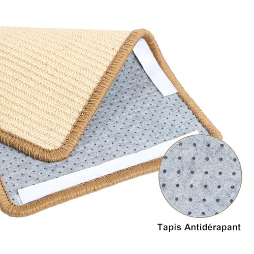 Tapis griffoir FUKUMARU sisal 50 x 30 cm horizontal