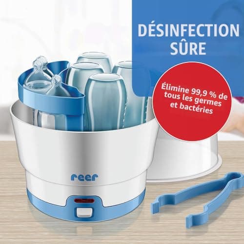 Stérilisateur Biberon Reer VapoMat Vapeur 6 Biberons