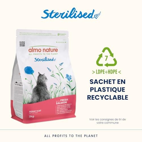Almo Nature Sterilised Saumon Frais Chat Stérilisé 2 kg