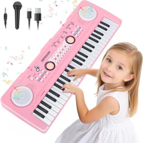Clavier enfant QiquBox 20022PK 49 touches et micro