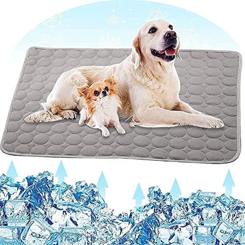 Tapis rafraîchissant Fueegue 100x70 cm en tissu sans gel