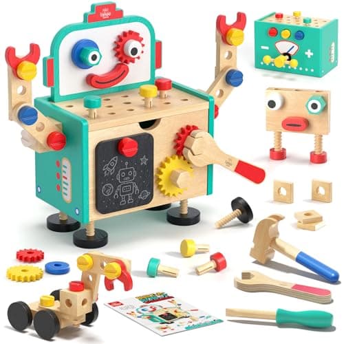 Caisse à outils enfant en bois Lehoo Castle TT-005