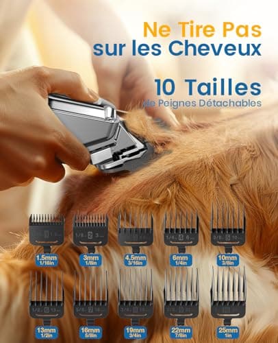 Tondeuse chien oneisall RFC-676 IPX7 poils épais