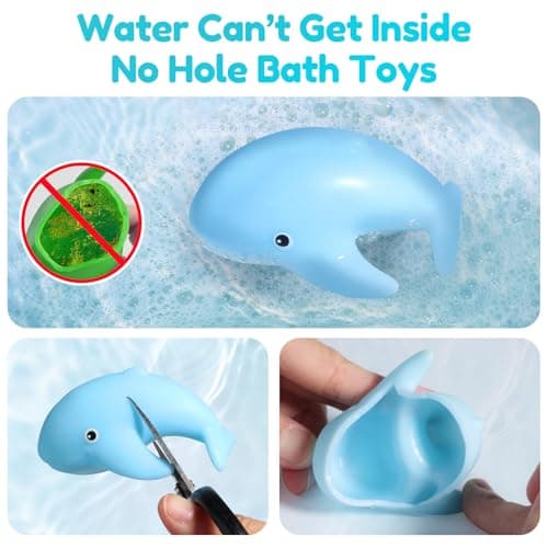 Animaux marins de bain sans trou Oriate, lot de 6 scellés