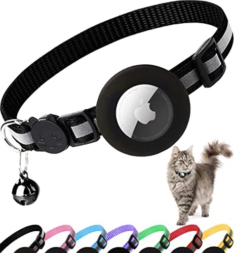 Collier chat Dgerp collar-01 étui AirTag et boucle sûre