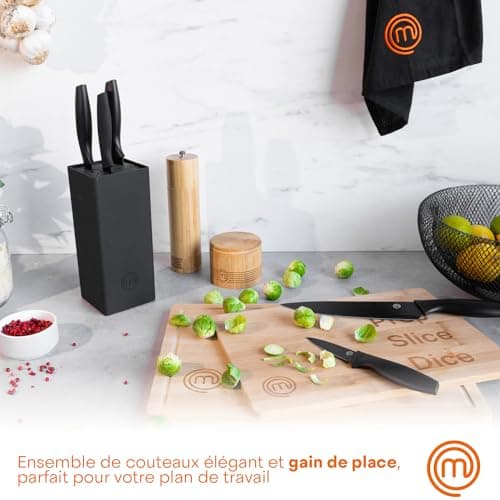 Bloc 5 couteaux MasterChef Collection Essentielle