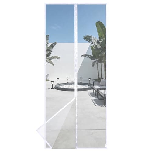 Moustiquaire Magnétique HOOMEE Porte 120x210 cm