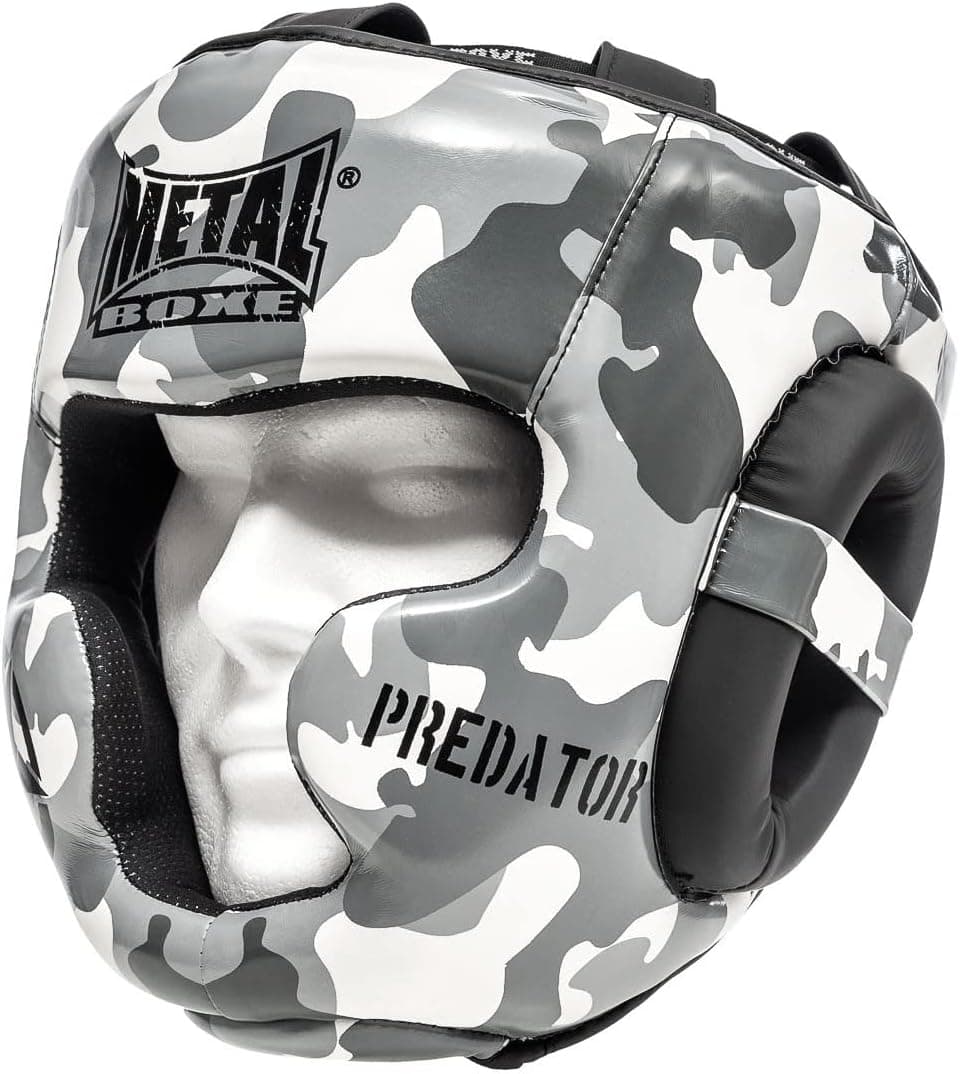 Casque Boxe Metal Boxe Noir - Protection Optimale
