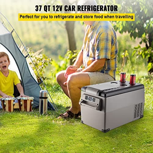 Glacière Électrique VEVOR 35 L à Compresseur Portable