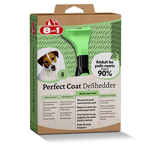 8in1 Coat DeShedder S Brosse Sous-Poil Petit Chien