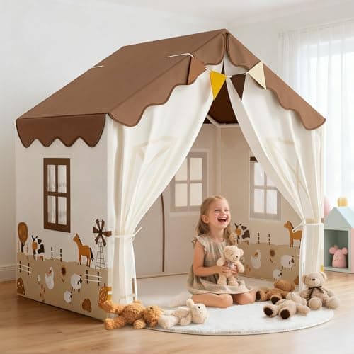 Tente cabane EagleStone double porte 130 cm chambre