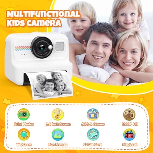 Appareil photo instantané enfant HiMont KC02