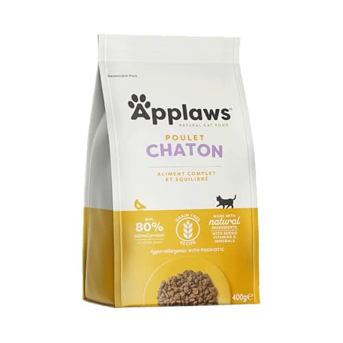 Applaws Natural Complete Croquettes Chaton Poulet 400 g