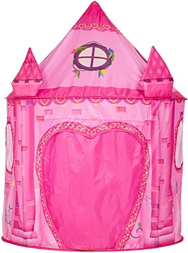 Tente château princesse rose Benebomo pliable
