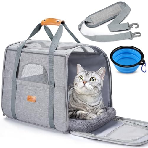 Sac de transport chat Morpilot pliable à cadre métal