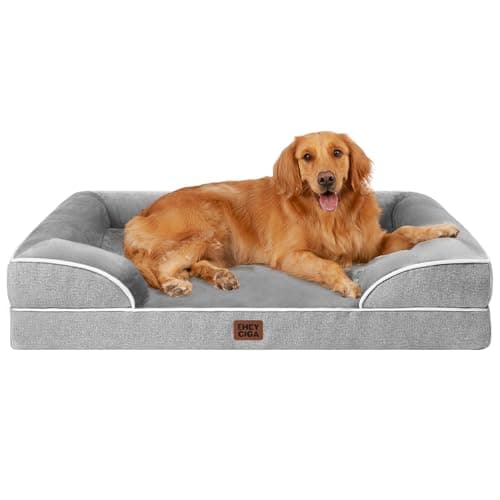 Panier Chien Orthopédique EHEYCIGA XXL 112 cm Déhoussable