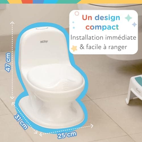 Pot Nuby My Real Potty avec bruit de chasse d'eau