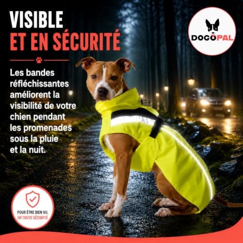 Imperméable Chien DOGOPAL Réfléchissant 5 Tailles