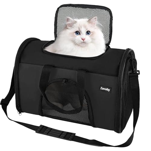 Sac de transport chat Zavothy S souple et pliable