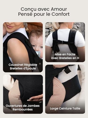 Porte-bébé physiologique GROWNSY 3-20 kg nouveau-né