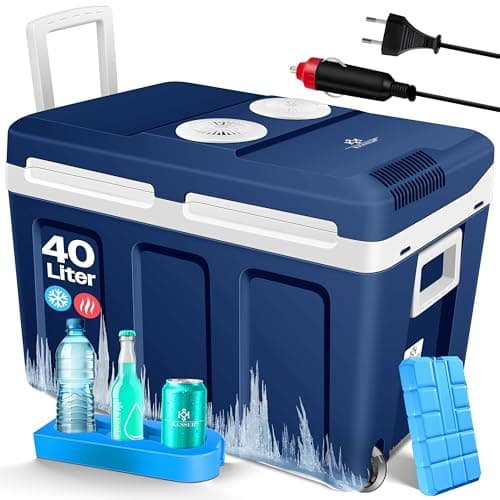 Glacière Électrique KESSER 40 L à Roulettes Chaud/Froid