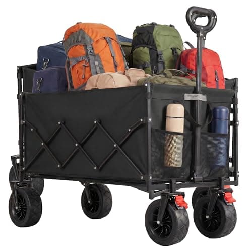 Chariot Pliable SONGMICS 200 L - Charge 180 kg