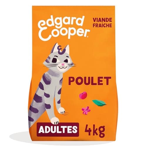 Croquettes Edgard & Cooper Chat Stérilisé Poulet 4 kg